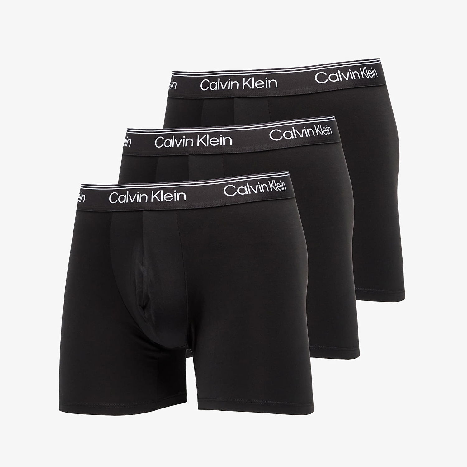 Боксерки CALVIN KLEIN Boxer Brief 3-Pack Black Черно | LV00NB4410 UB1, 0