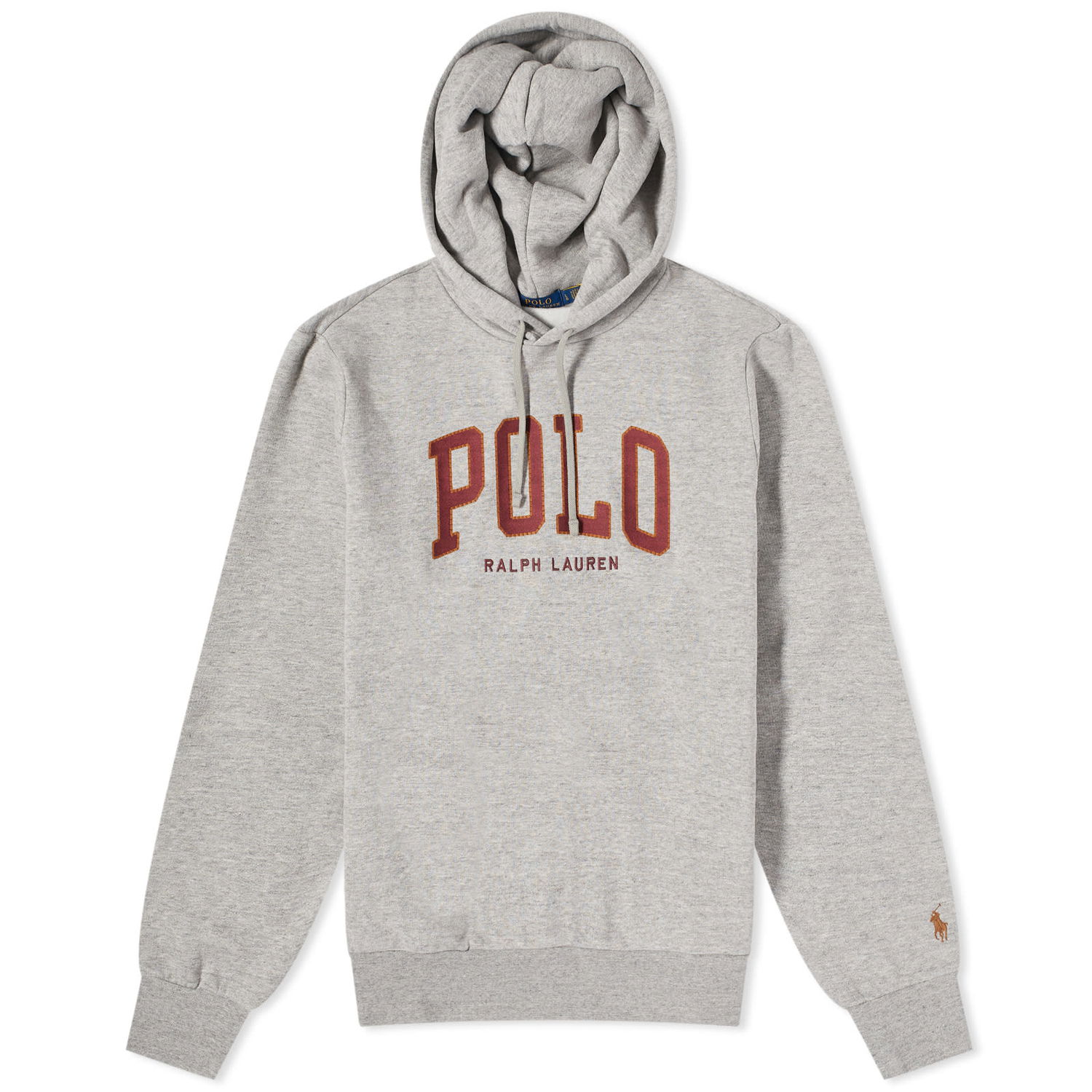 Суитчър Polo by Ralph Lauren Polo College Logo Hoodie "Dark Vintage Heather" Сиво | 710917886005, 0