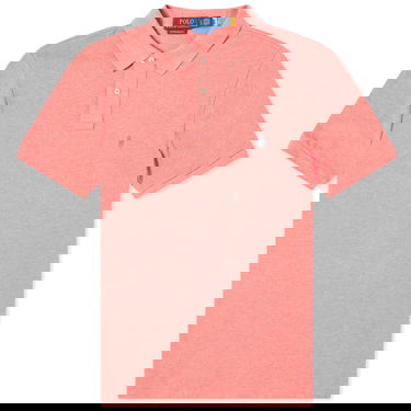 Поло тениска Polo by Ralph Lauren Custom Fit Polo Shirt Розово | 710680784369, 0