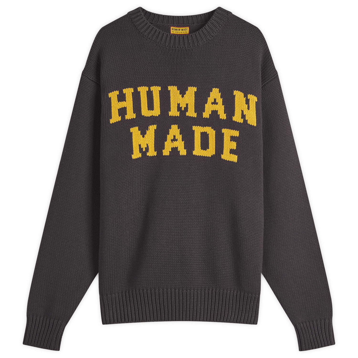 Пуловер Human Made Human Made Knitted Crew Neck Jumper Сиво | HM29CS001-CHA, 0