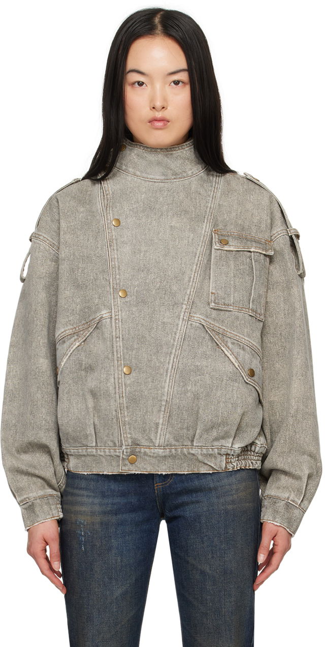 USA Gray Archive Denim Jacket