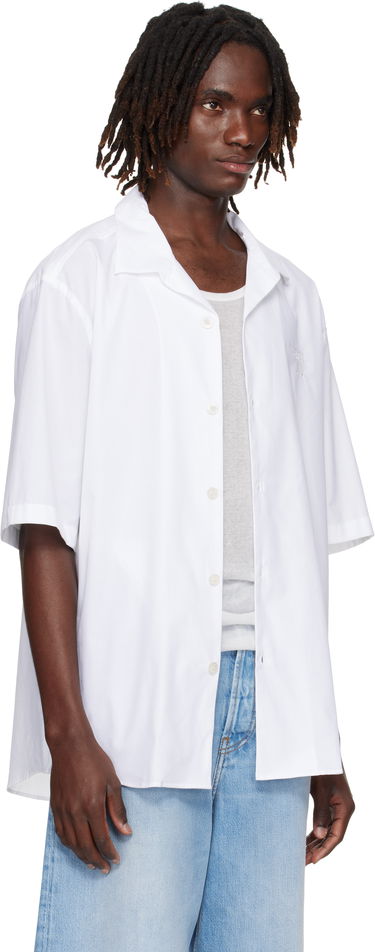 Риза Acne Studios Acne Studios Button-Up Camp Collar Shirt Розово | BB0634-, 4