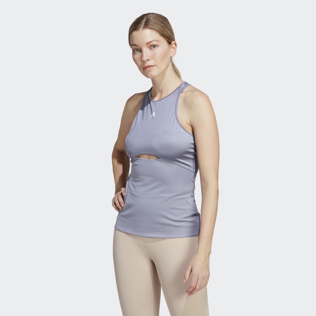 Потник adidas Originals HIIT AEROREADY Training Сиво | IB8591, 1