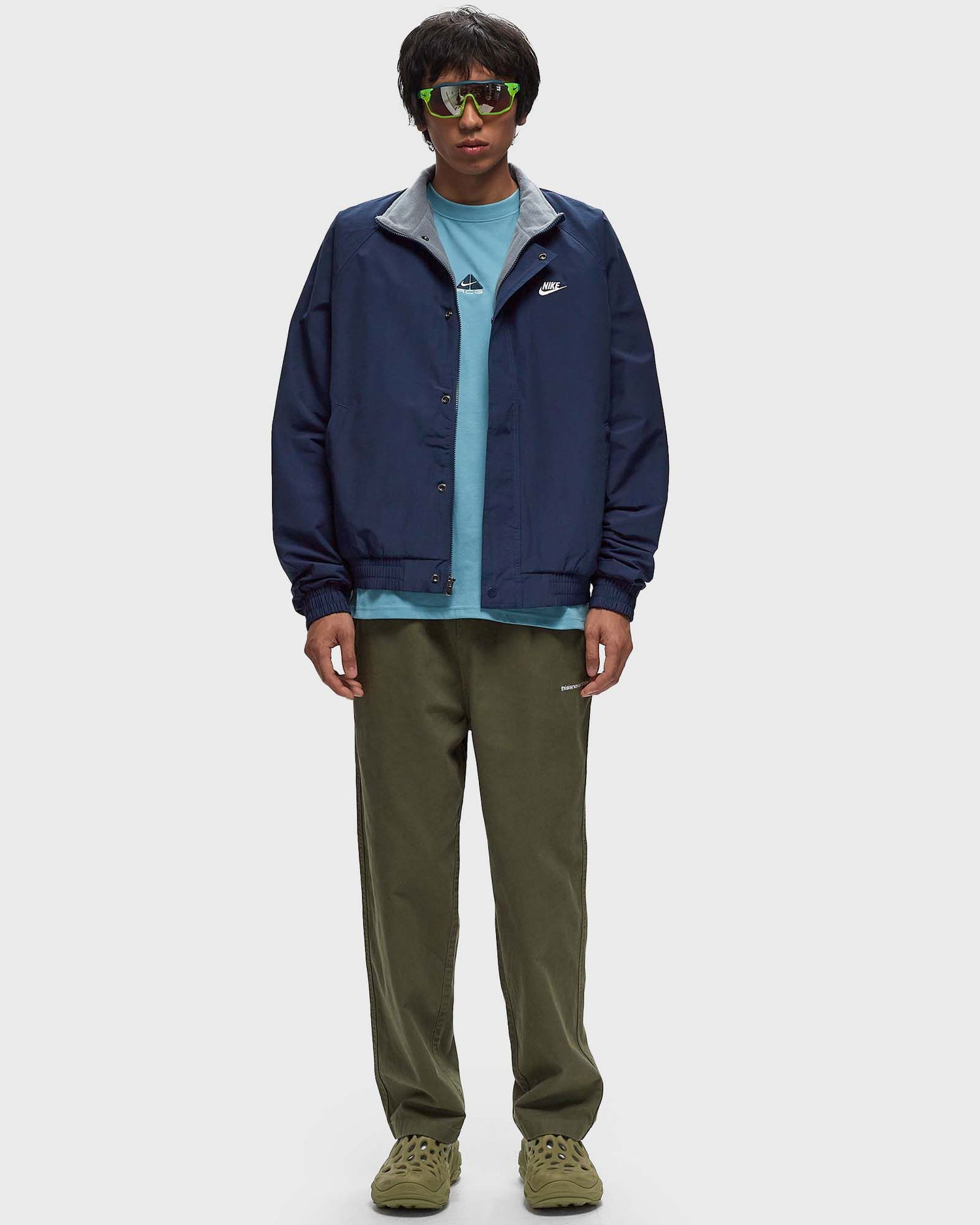 Яке Nike Club Fleece Futura Jacket men Windbreake Тъмно синьо | FZ0656-410, 1