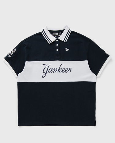Поло тениска New Era New York Yankees Graphic Polo Shirt Тъмно синьо | 60667828, 0