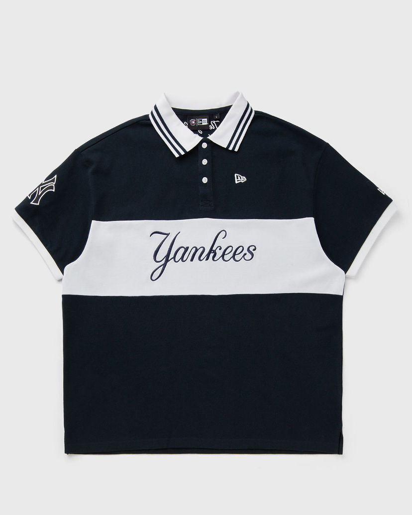 Поло тениска New Era New York Yankees Graphic Polo Shirt Тъмно синьо | 60667828