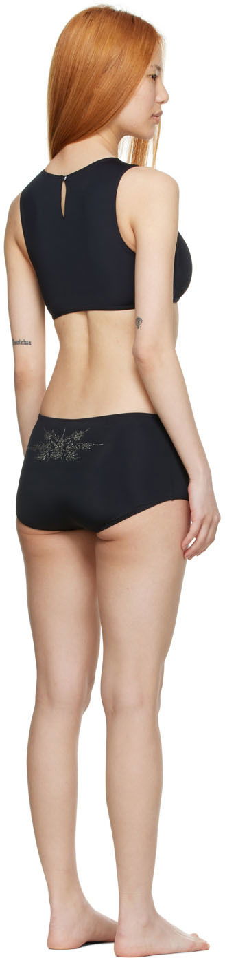 Бански Collina Strada Collina Strada Recycled Nylon Bikini Черно | XX2119, 2