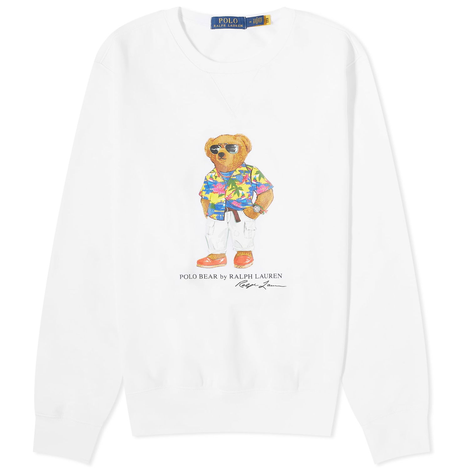 Суитчър Polo by Ralph Lauren Beach Club Bear Crew Sweat Бяло | 710853308032, 0