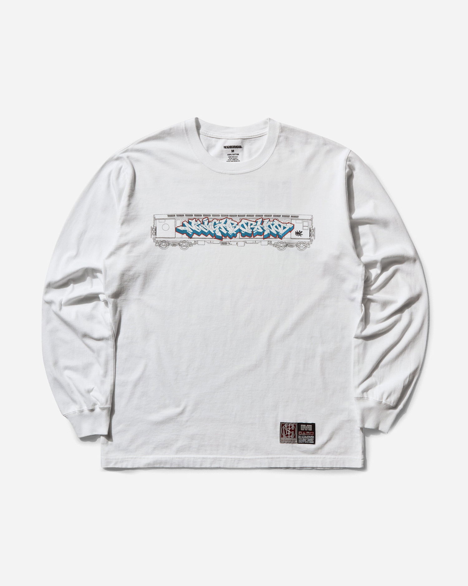 Тениска Neighborhood Subware LS-2 Longsleeve T-Shirt Бяло | 242PC49N-LT02 WH, 0