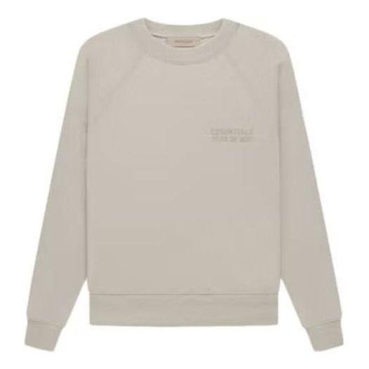 Пуловер Fear of God Essentials Crewneck Sweatshirt Бежово | FOG-FW22-316, 0