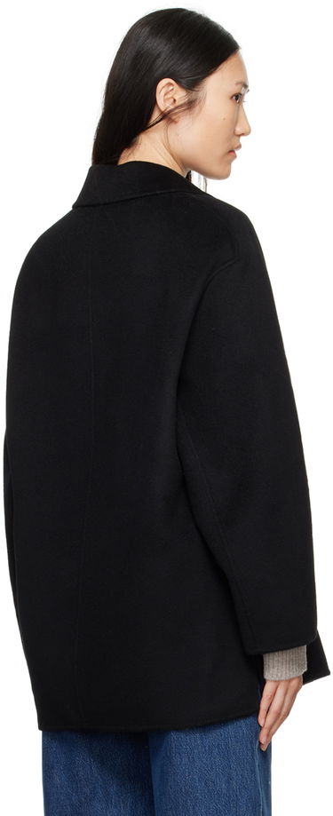 Палта Loulou de Saison Loulou de Saison Gary Double-Breasted Coat Черно | GARY, 2