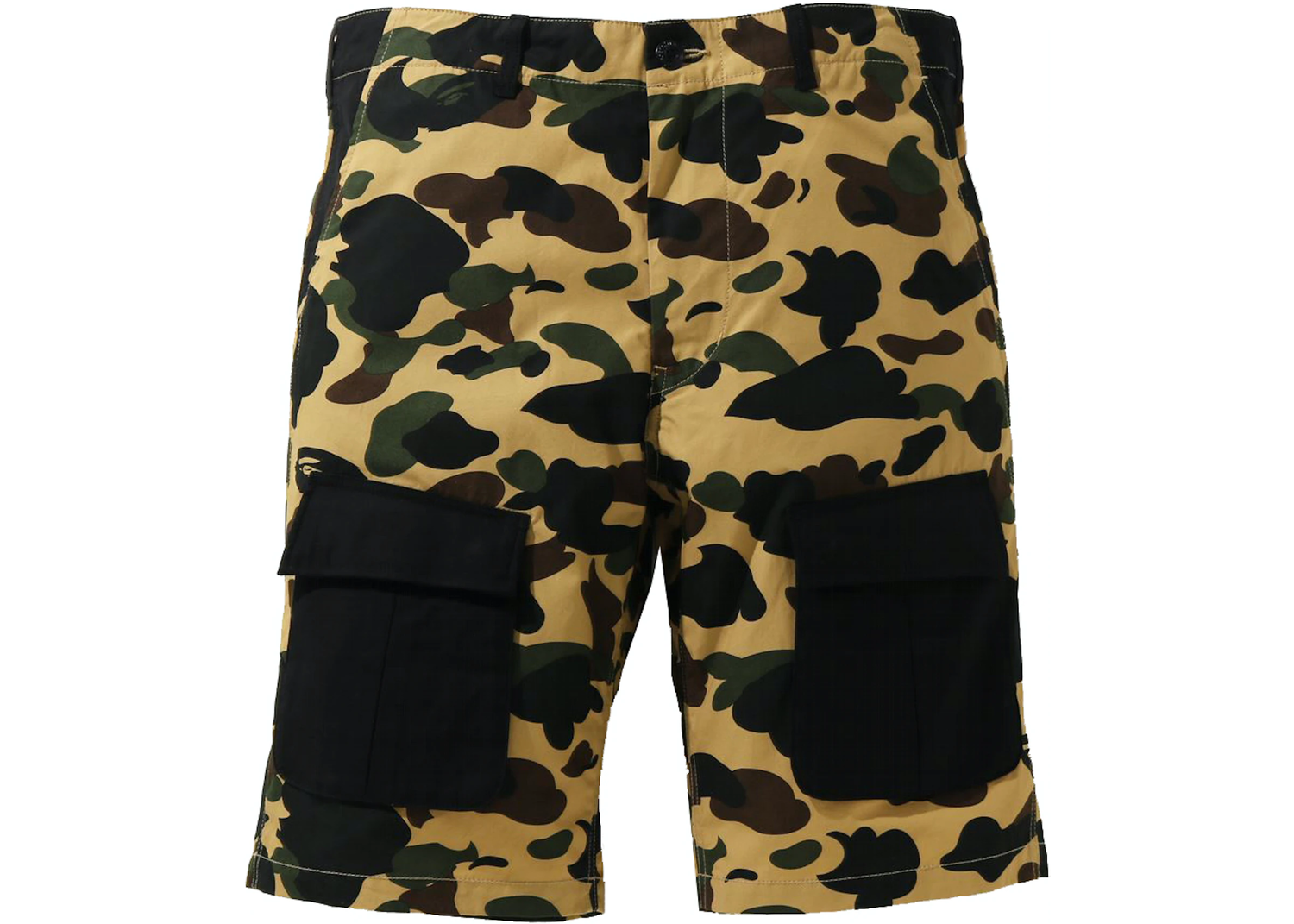 Къси панталони BAPE 1st Camo Multi Pocket Shorts Бежово | 001SPH301013X, 0