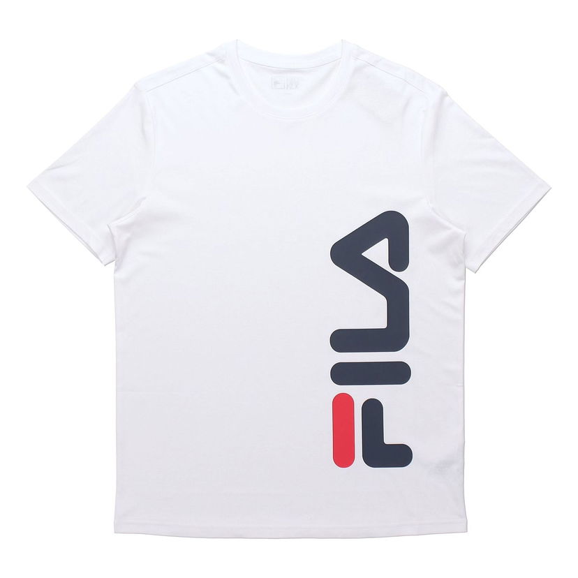 Тениска FILA Logo Printing Round Neck Sports T-Shirt Бяло | F11M028163A-WT