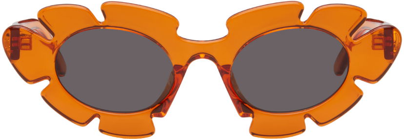 Слънчеви очила Loewe Orange Flower Sunglasses Оранжево
 | LW40088U@4742A