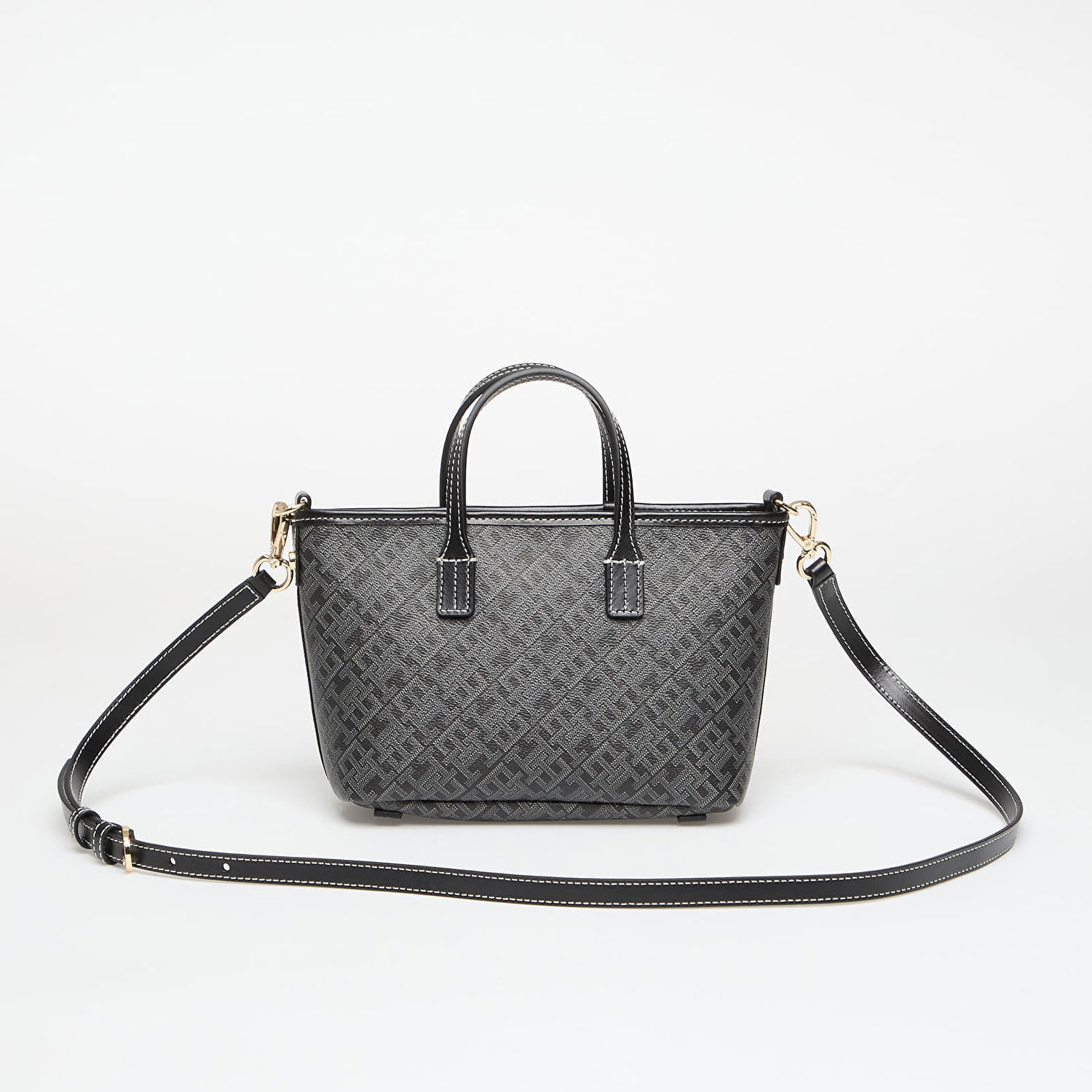 Голяма пазарска чанта Tommy Hilfiger Th Monoplay Le Nano Tote Сиво | AW0AW17717 BDS, 1