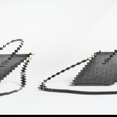 Голяма пазарска чанта Tommy Hilfiger Th Monoplay Le Nano Tote Сиво | AW0AW17717 BDS, 1