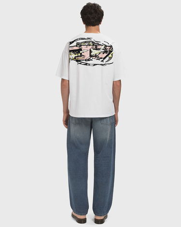 Тениска Diesel Diesel T-Shirt Бяло | A19552-0PLAT-100, 1