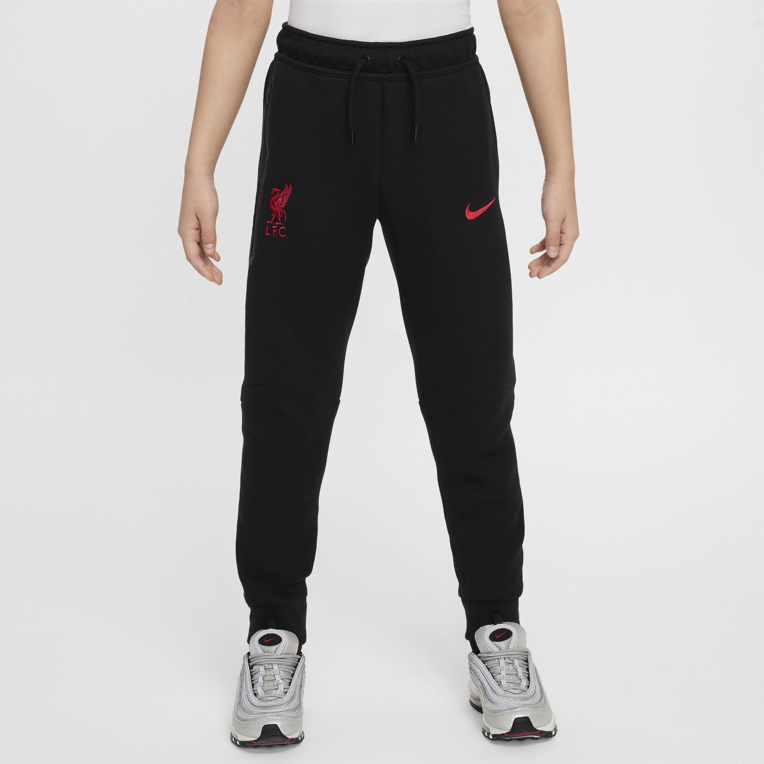 Спортни панталони Nike Liverpool FC Tech Pack Fleece Pants Черно | FN8505-010, 0