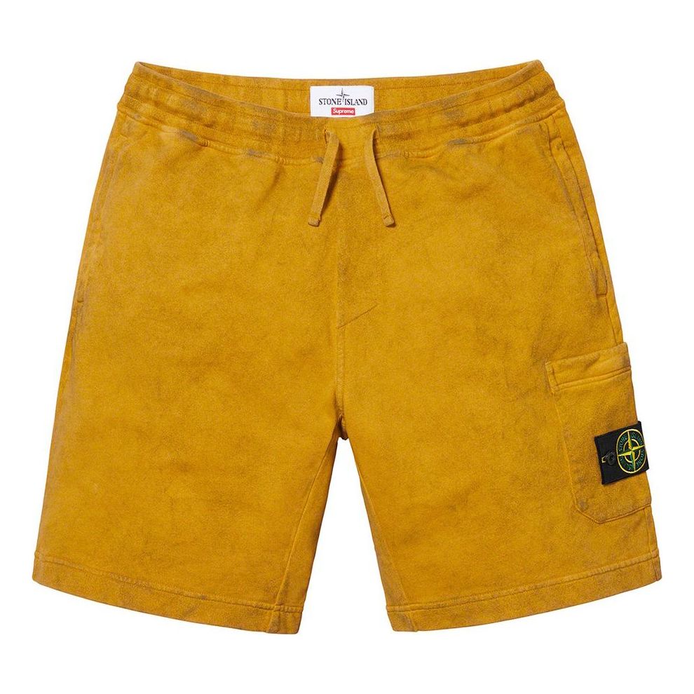 Къси панталони Supreme Cargo Sweat Shorts Жълто | SUP-SS19-400, 0