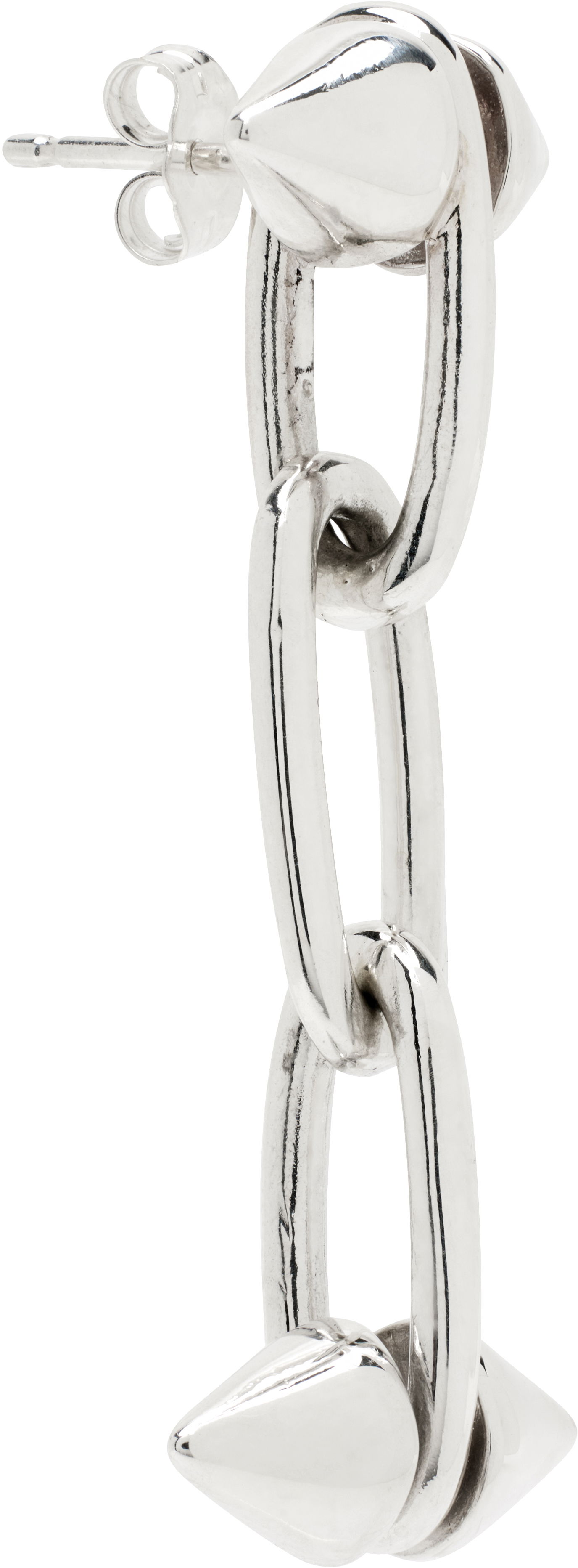 Обеци MARTINE ALI Martine Ali Silver Mistico Drop Single Earring Металик | MASS25047, 1