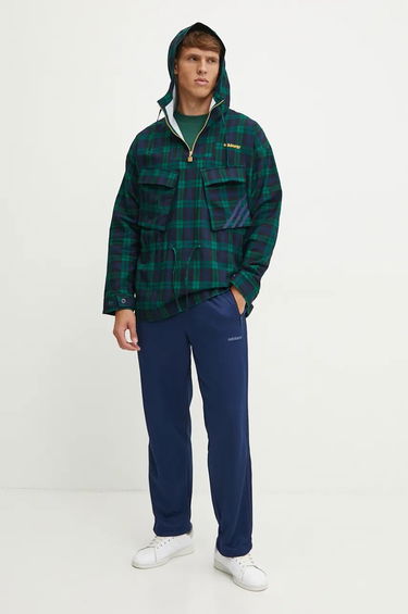 Ветровка adidas Originals Windbreaker Plaid Jacket Зелено | IX9636, 1