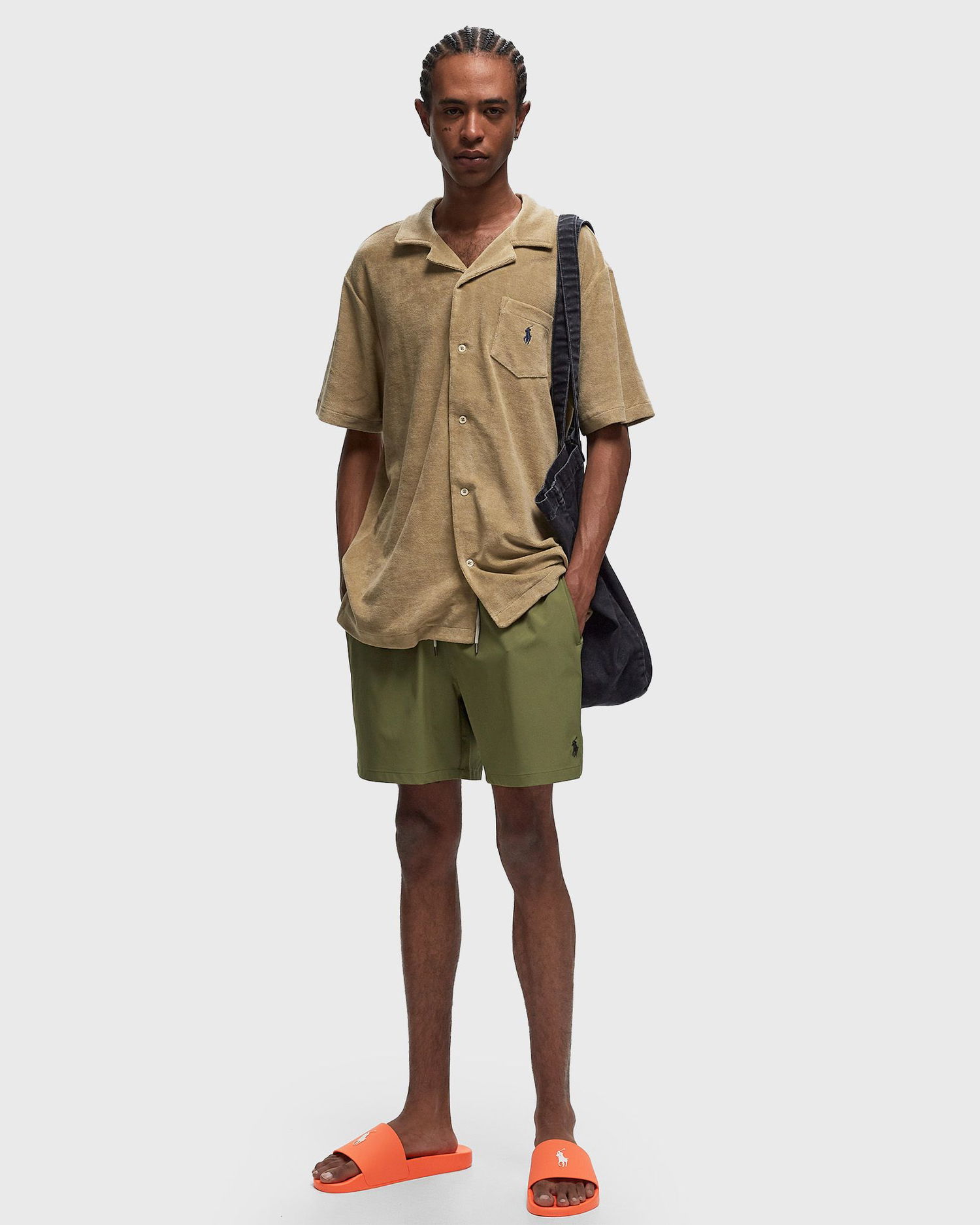 Бански Polo by Ralph Lauren TRAVELER SWIMSHORTS Зелено | 710829851050, 1