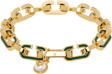 Гривна Casablanca 'C' Link Enamel Chain Bracelet Металик | A-AW25-JW-297-01, 1