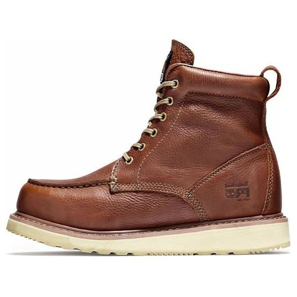 Кецове и обувки Timberland Six Inch Wedge Work Boots Кафяво | 53009214, 0
