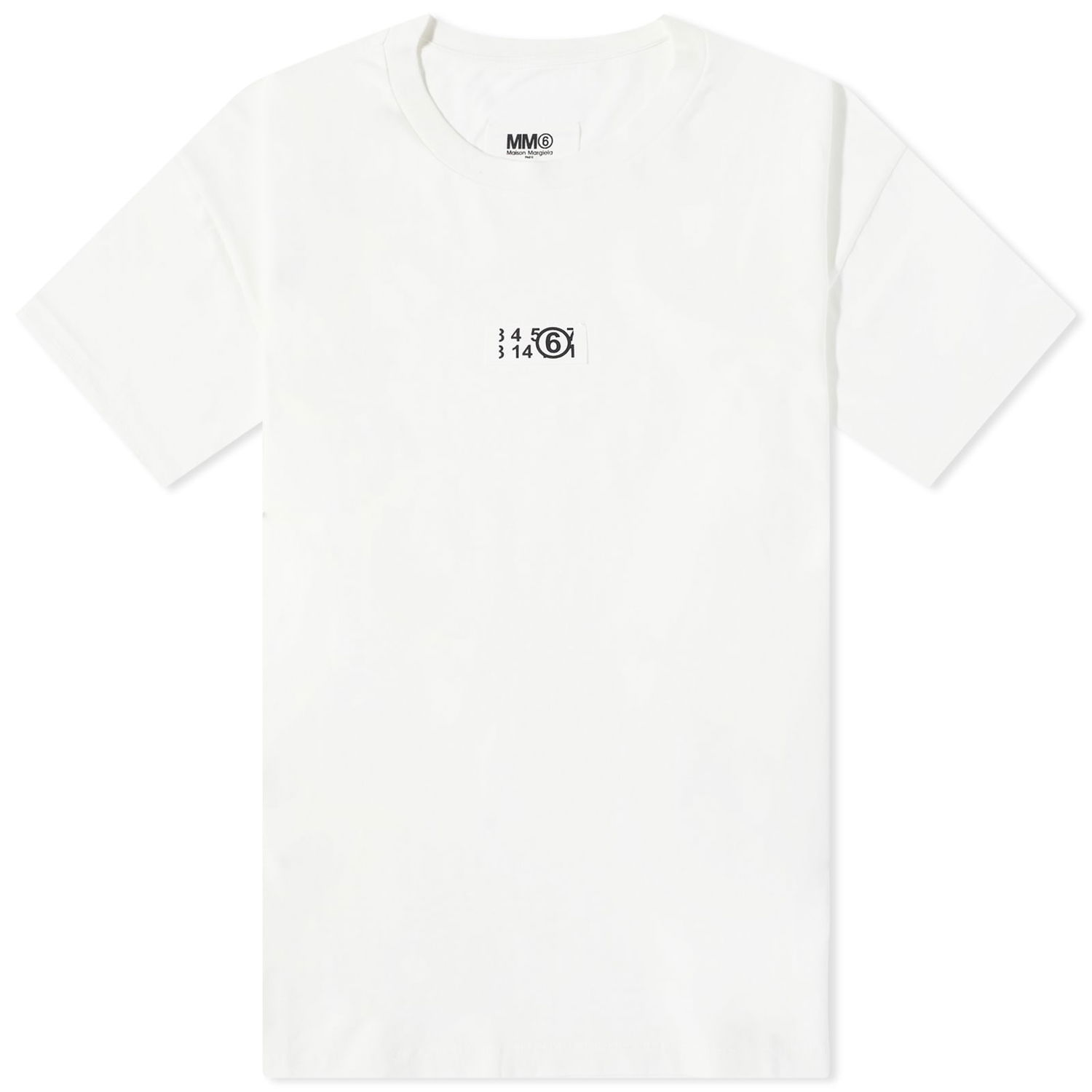 Тениска Maison Margiela Number Logo T-shirt Бяло | S52GC0275-S24312-101, 0