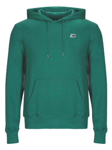 Суитчър New Balance Small Logo Hoodie Зелено | MT23602-VDA