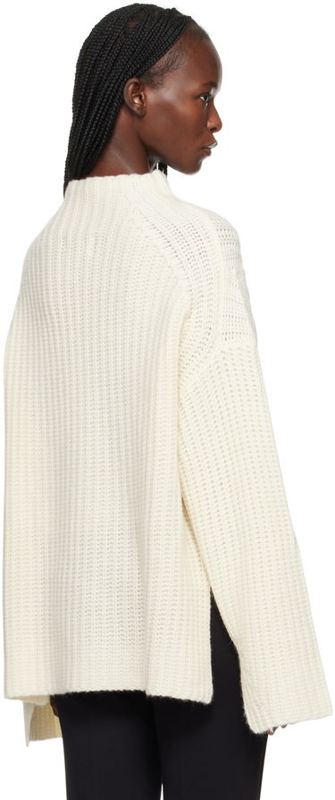Пуловер Loulou de Saison Loulou de Saison Bera Turtleneck Sweater Бяло | BERA, 2