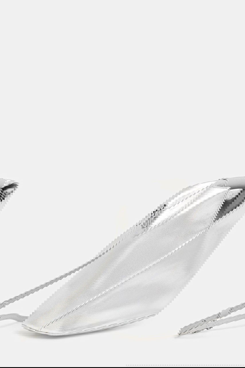 Дамска чанта Maison Margiela MM6 Maison Margiela Metallic Crossbody Bag Металик | SB6WD0026.P8496.T9002, 1