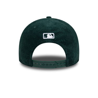 Шапка с козирка New Era Oakland Athletics Corduroy 9FORTY M-CROWN Adjustable Baseball Cap Зелено | 60691061, 3