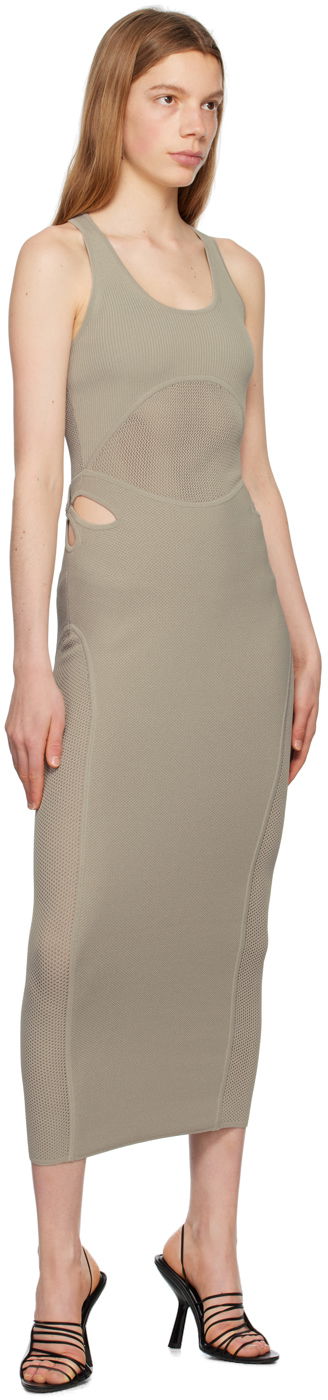 Pокля Dion Lee Dion Lee Sport Midi Dress Зелено | A7719P23, 3