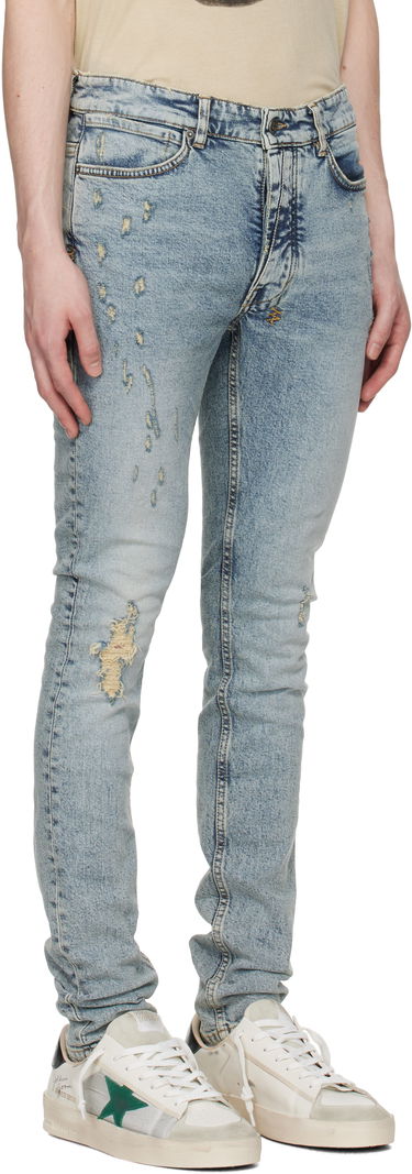 Дънки Ksubi Ksubi Van Winkle Distressed Slim Jeans Синьо | MSP25DJ017, 1