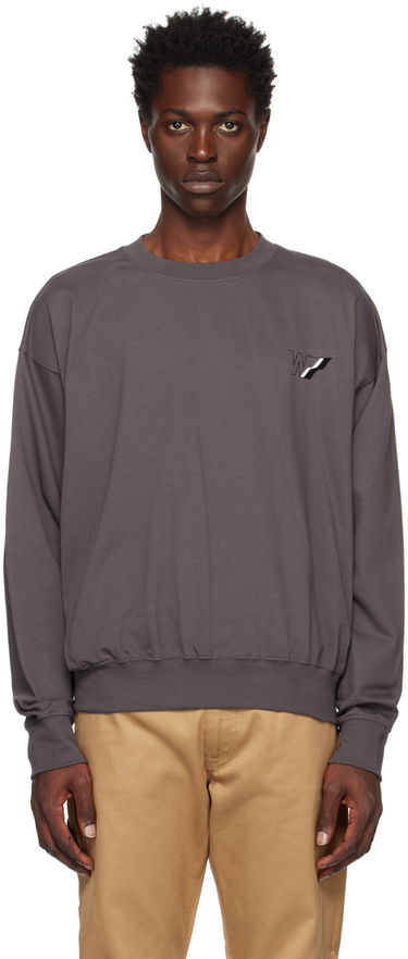 Пуловер We11done We11done W Line Sweatshirt Сиво | WD-TS3-22-818-U-CH, 0