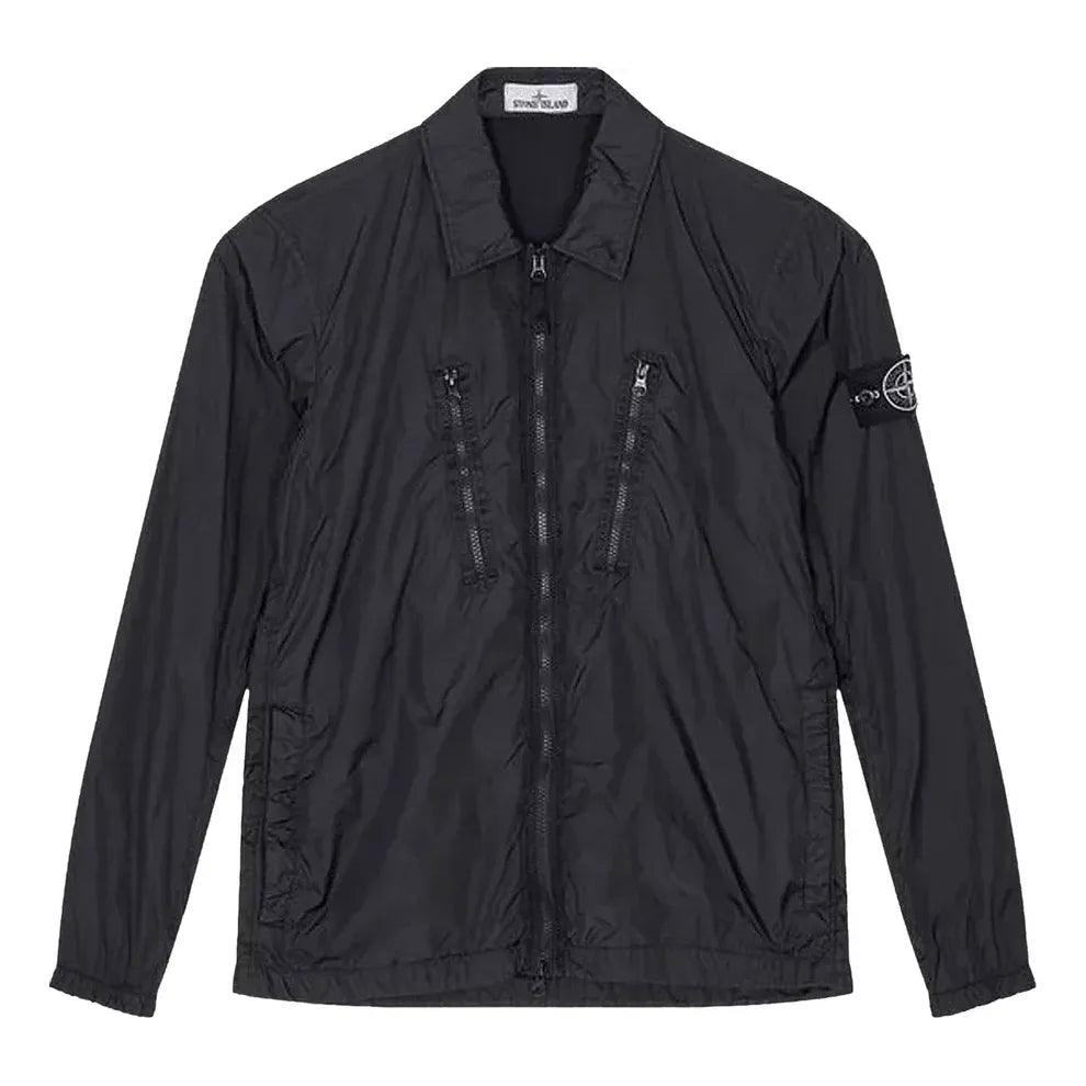Ветровка Stone Island Stone Island Men's Overshirt Jacket Черно | 751510523-V0029, 0