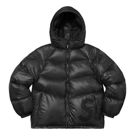 Пухо яке Supreme Hooded Down Jacket Черно | SUP-FW20-258