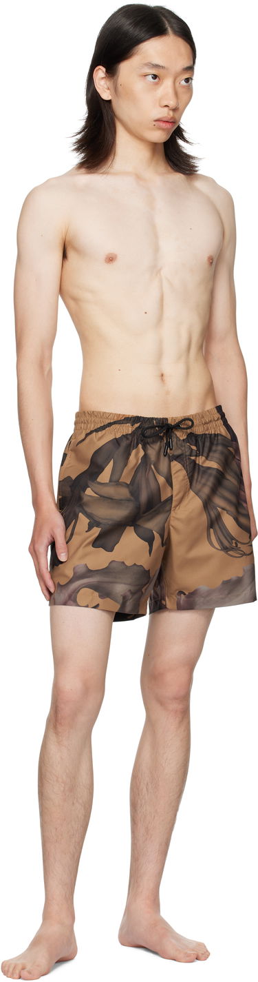 Бански Dries Van Noten Dries Van Noten Patterned Swim Shorts Кафяво | 252-022500-2271, 3