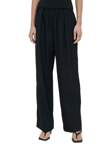 Панталони Samsoe Samsoe Julia Elasticated Trousers Черно | F23100048