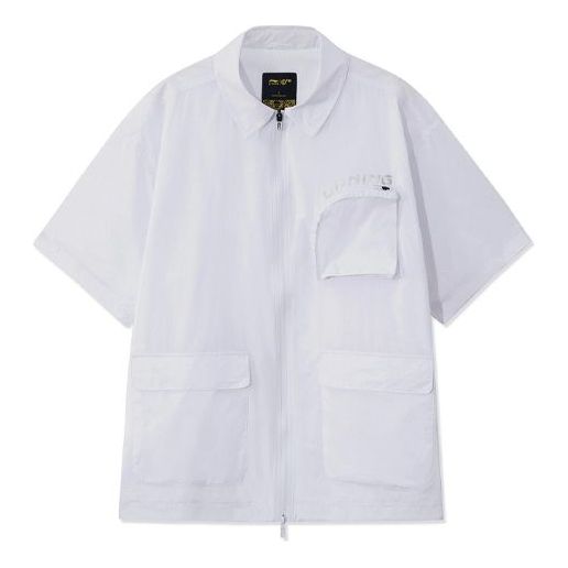 Риза Li-Ning Loose Fit Shirt Бяло | ASHR129-1