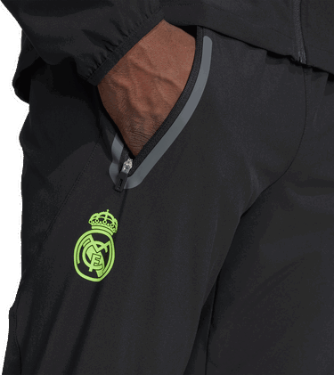 Спортни панталони adidas Performance Real Madrid Tiro 25 Pro Vis Tech Travel Pants Черно | JV5323, 3