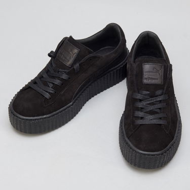 Кецове и обувки Puma Suede Creepers Satin Rihanna black - black Черно | 362268 01, 2