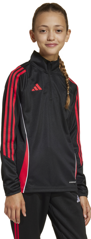 Суитчър adidas Performance Tiro 24 Training 1/4 Zip Top Черно | JP2493, 3