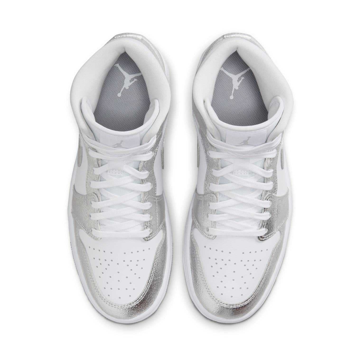 Кецове и обувки Jordan Air Jordan 1 Mid SE Metallic Silver Металик | FN5031-100, 1