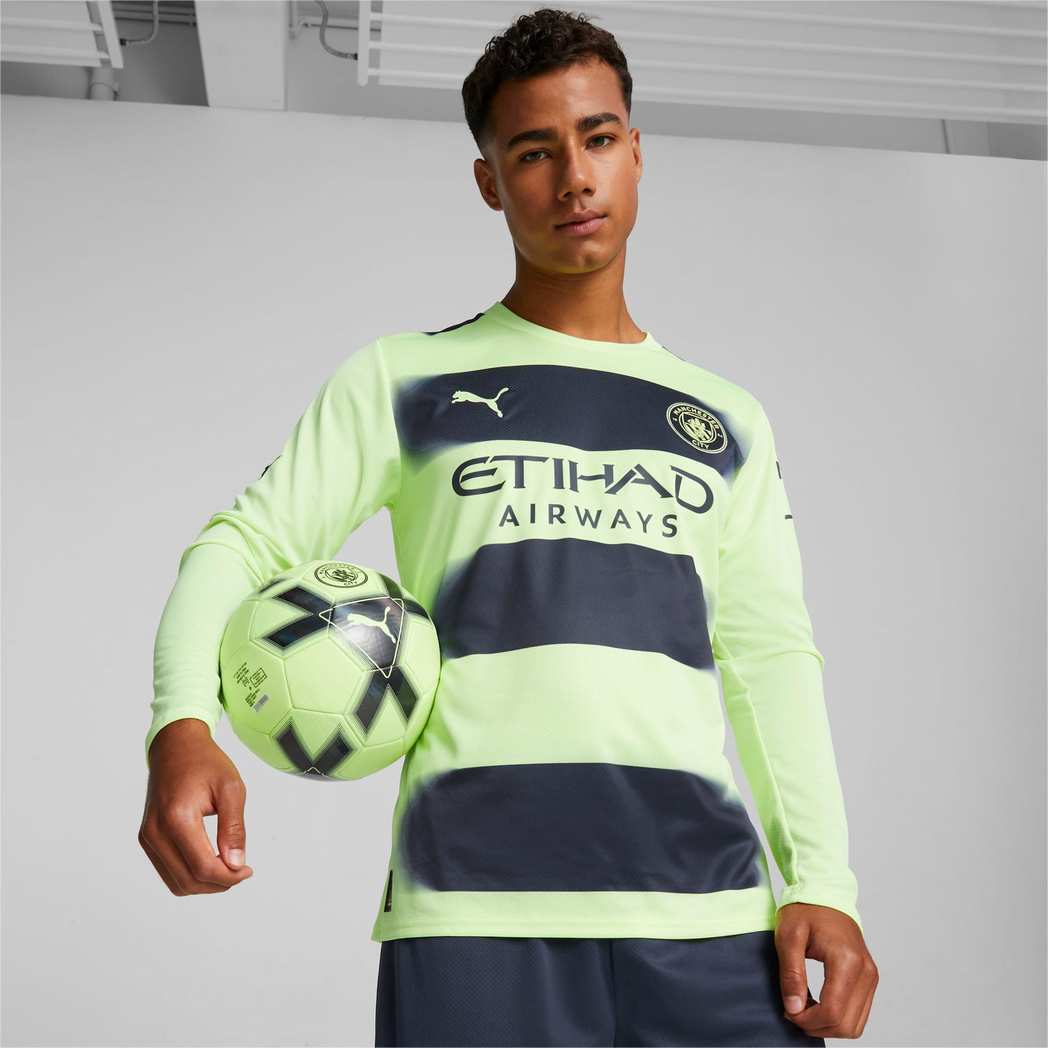 Фланелка Puma Maglia manica lunga replica Зелено | 765735_03, 1