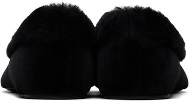 Облекло TOTEME TOTEME Fleece Edge Velvet Ballerina Flats Черно | 251-WAS0183-FB0361, 1
