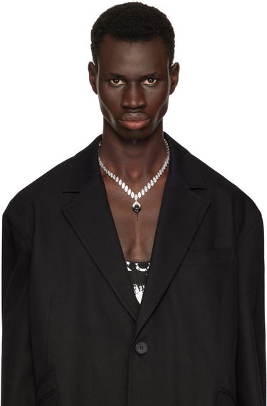 Колие Ottolinger Ottolinger Exclusive Diamond Dip Stingray Necklace Металик | Diamond Drop Necklace, 3