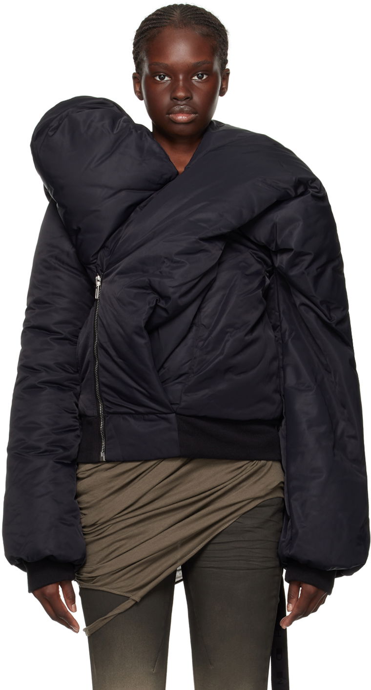 Яке бомбър Rick Owens DRKSHDW Doll Bomber Jacket Черно | DS02C5721 BR, 0
