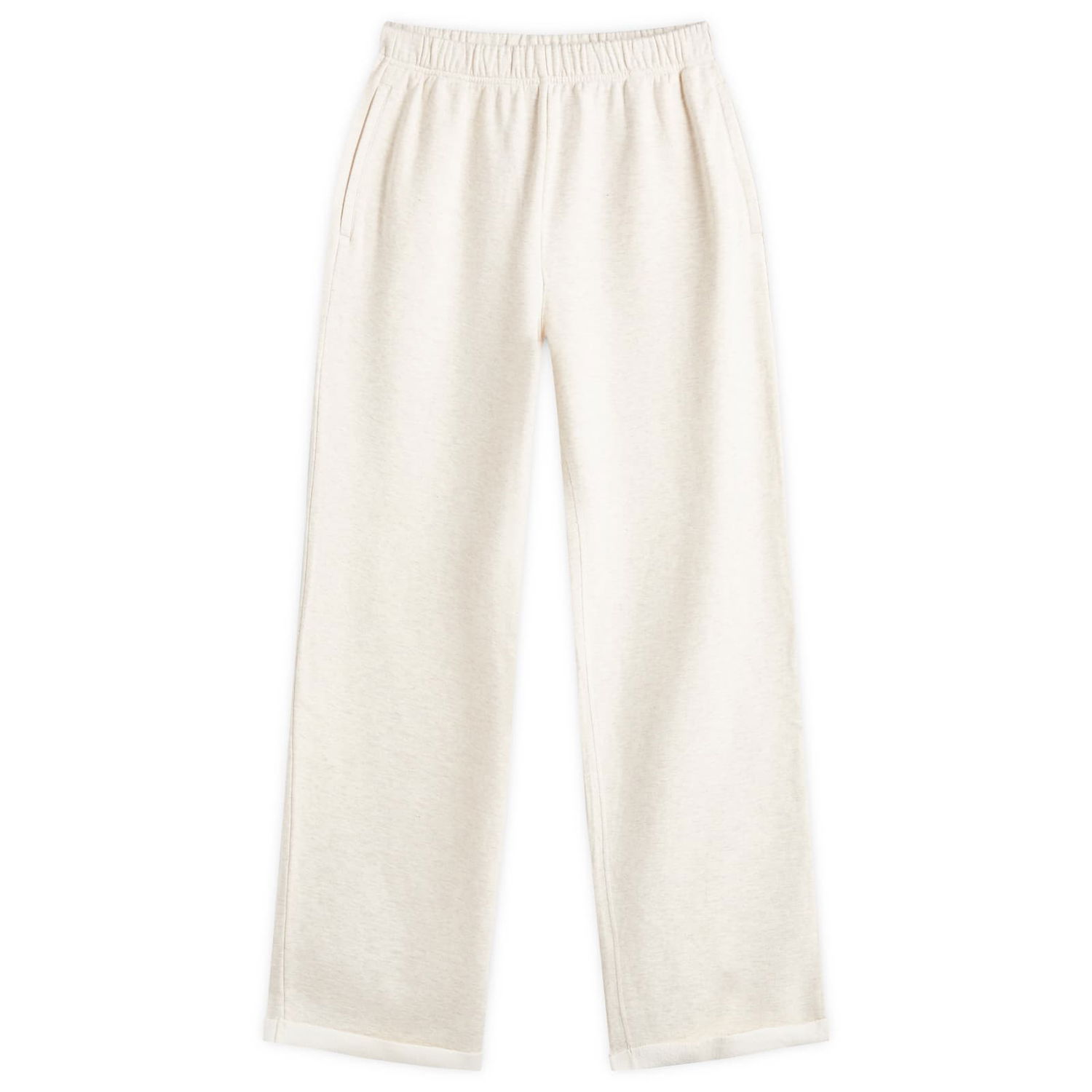 Спортни панталони SKIMS Fleece Straight Leg Pant Бежово | BO-STR-4003-OATHEATHER, 0
